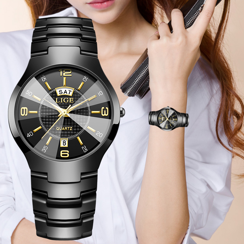 Women'S Fashion Quartz Watch - LIGE Moda Zarif kadın Kol Saati