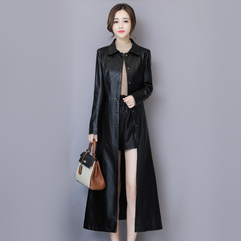 Women'S Fashion Leather Jacket - Yeni Kadın Koyun Postu Sonbahar Kış