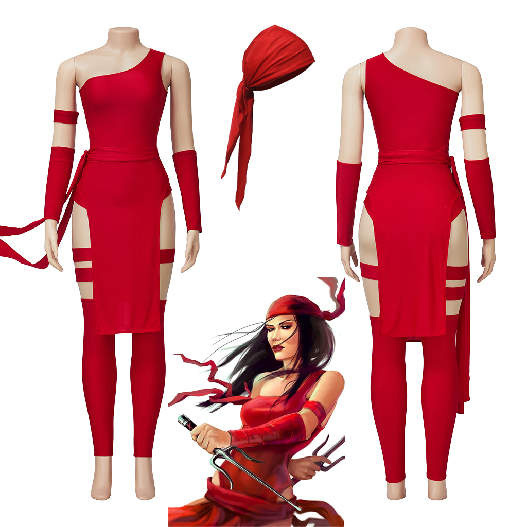 Women Fashion Reddit - Anime Elektra Natchios Cosplay Kostüm Seksi