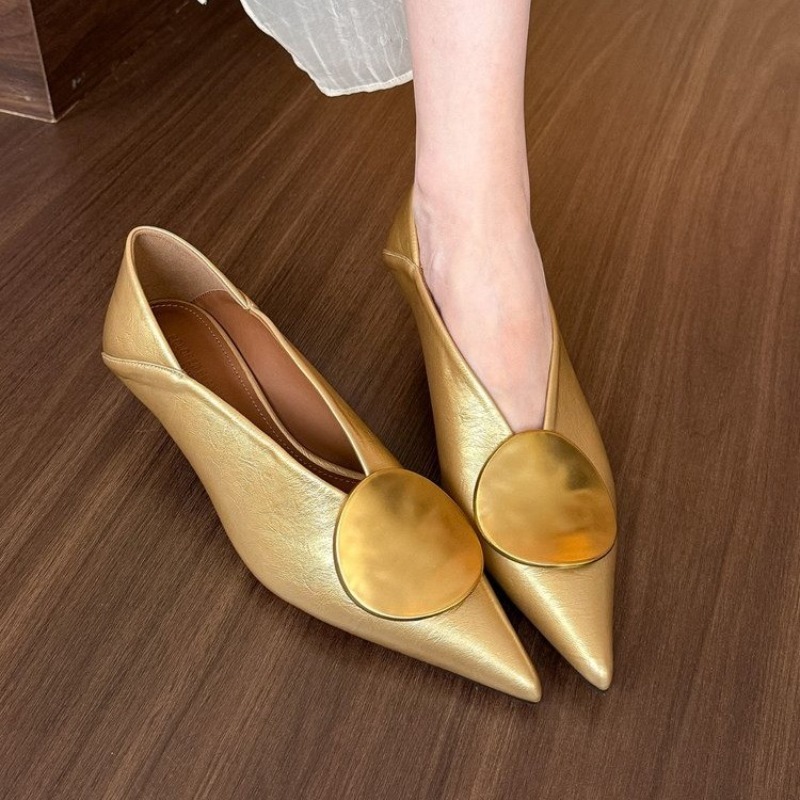 Women'S Fashion Shoes - 2025 İlkbahar Yaz Sivri Burunlu Ayakkabılar