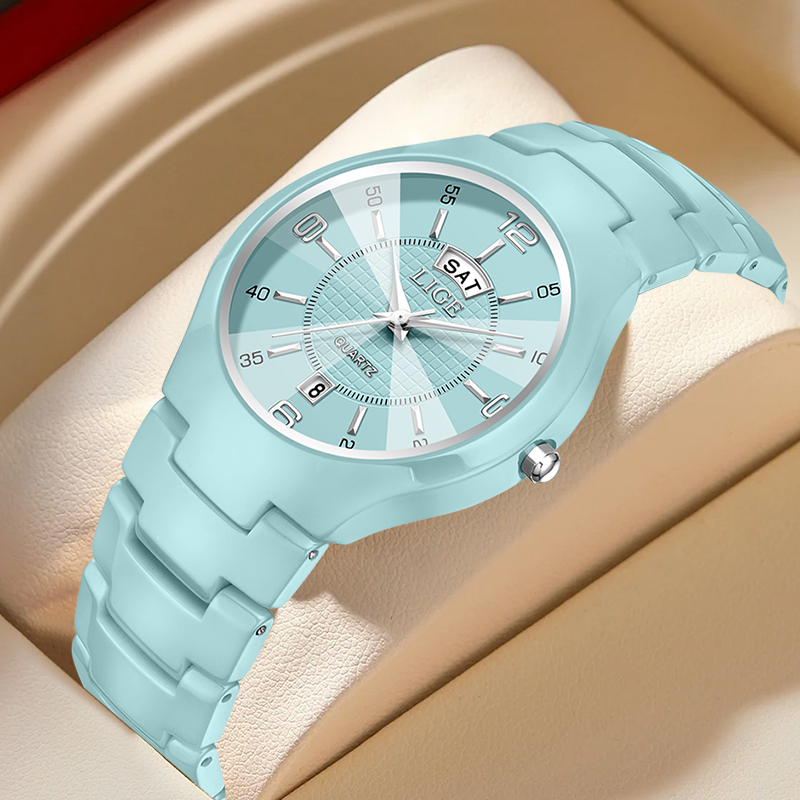 Women'S Fashion Quartz Watch - LIGE Lüks Zarif Kuvars Kadın Saatler