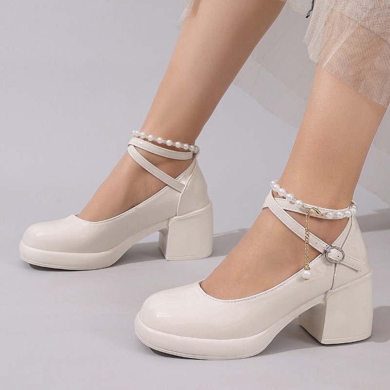 Women'S Fashion Shoes - Yeni Kadın Pompaları Ayakkabı Moda Çapraz