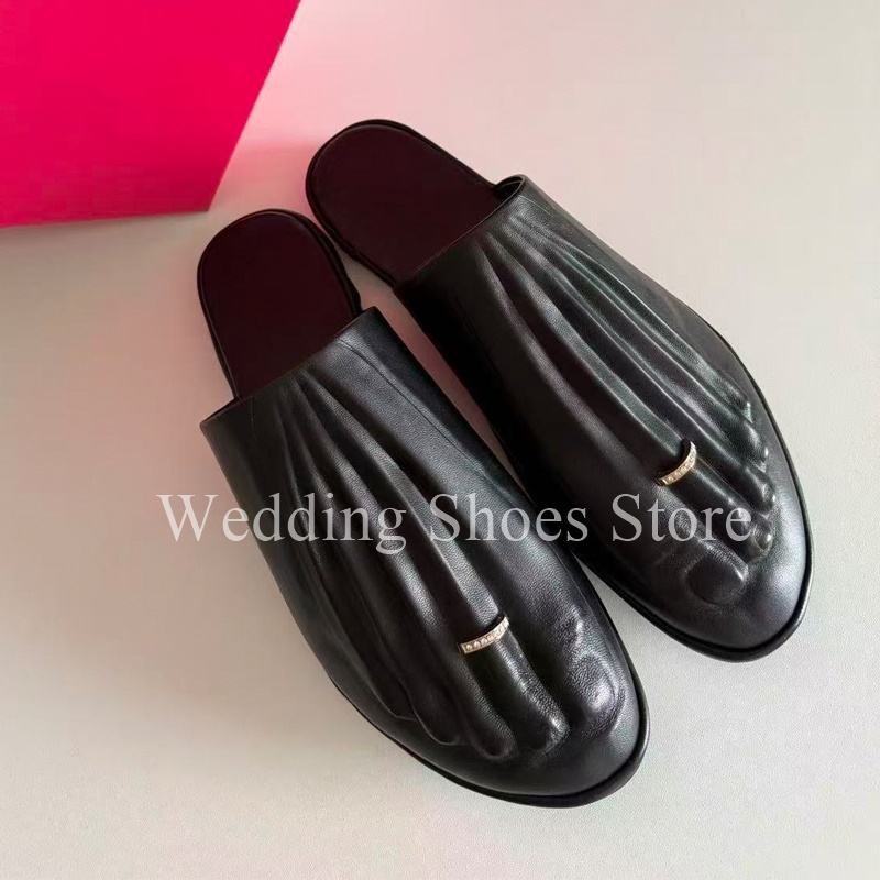 Women Fashion Rings - Moda Yenilikçi Tasarımcı Tarzı Terlikler Ayak