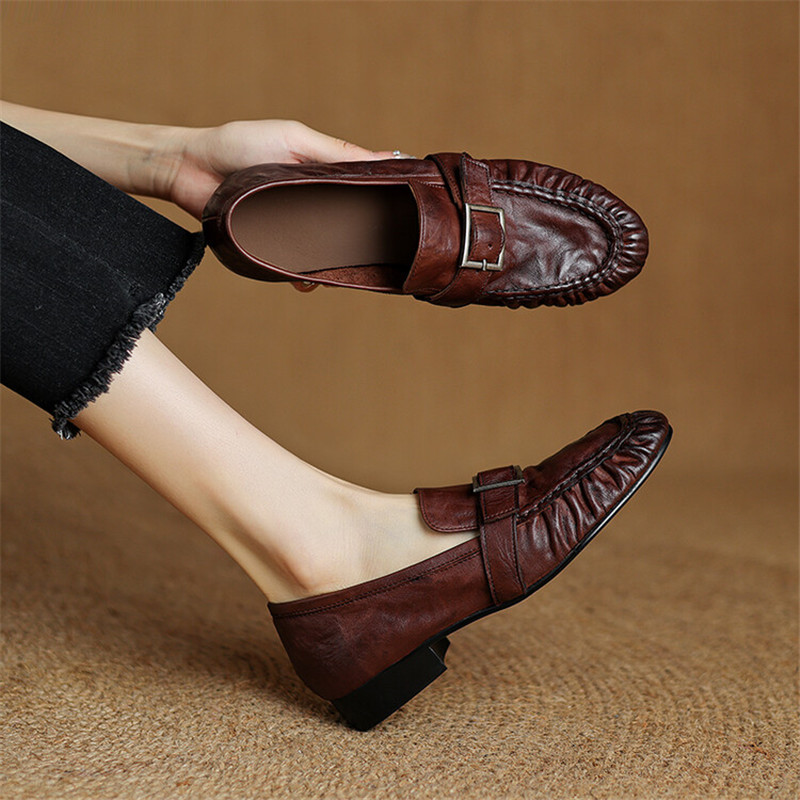 Women'S Fashion Shoes - Yeni sonbahar hakiki deri kadın pompaları
