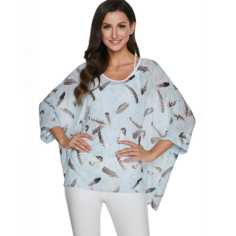 Wrap Blouse Chiffon - BHflutter camisas mujer 2020 kadın bluzlar