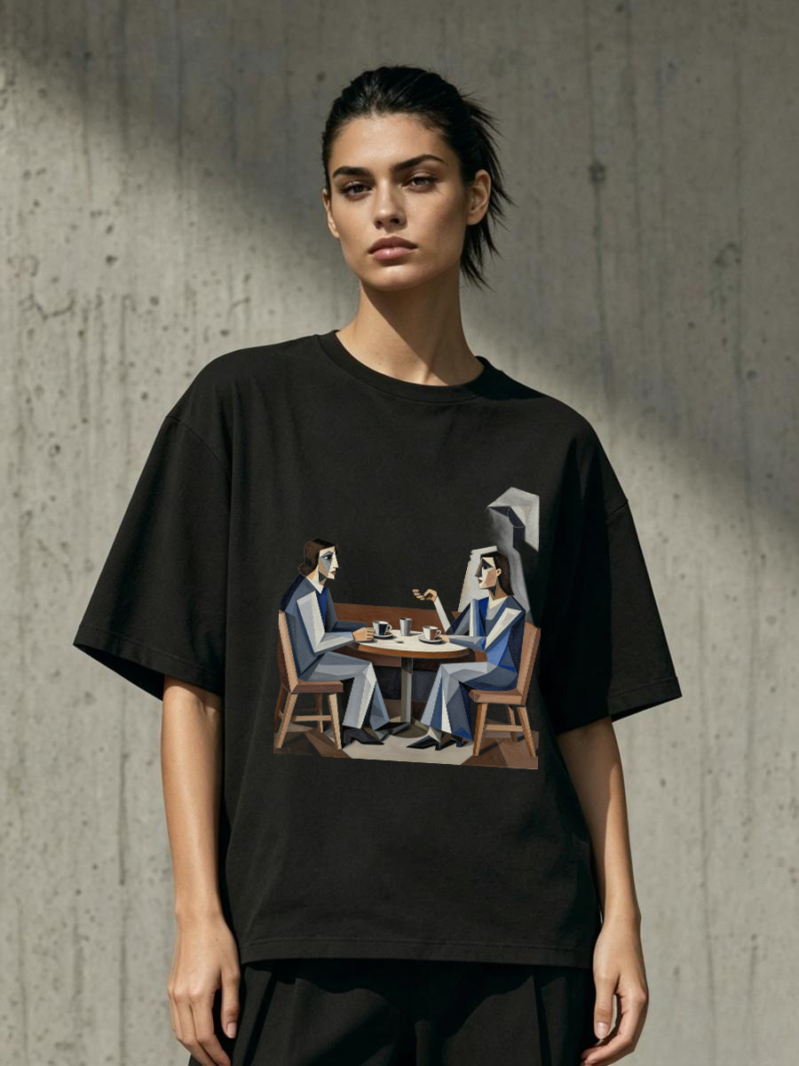 Women'S Fashion Of The 70S - Tişörtler Kadın Çan Kol Geniş Manşetli