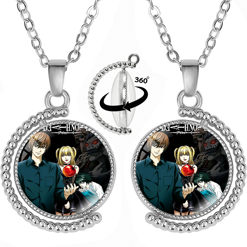 Women Fashion Necklace - Death Note Moda Çiftler İçin Döner