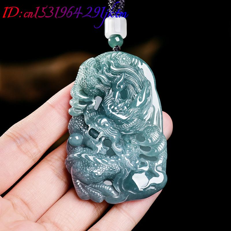 Doğal Birmanya Jadeite Ejderha - Women Fashion Necklace incelemesi ve fiyatı