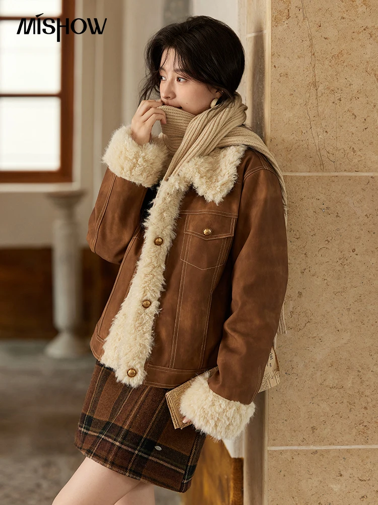 MISHOW Deri Kürk Ceket Kadın K - Women'S Fashion Leather Jacket incelemesi ve fiyatı