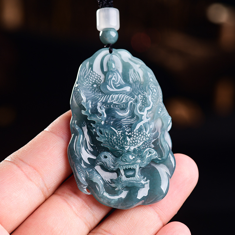 Doğal Birmanya Jadeite Ejderha - Women Fashion Necklace incelemesi ve fiyatı