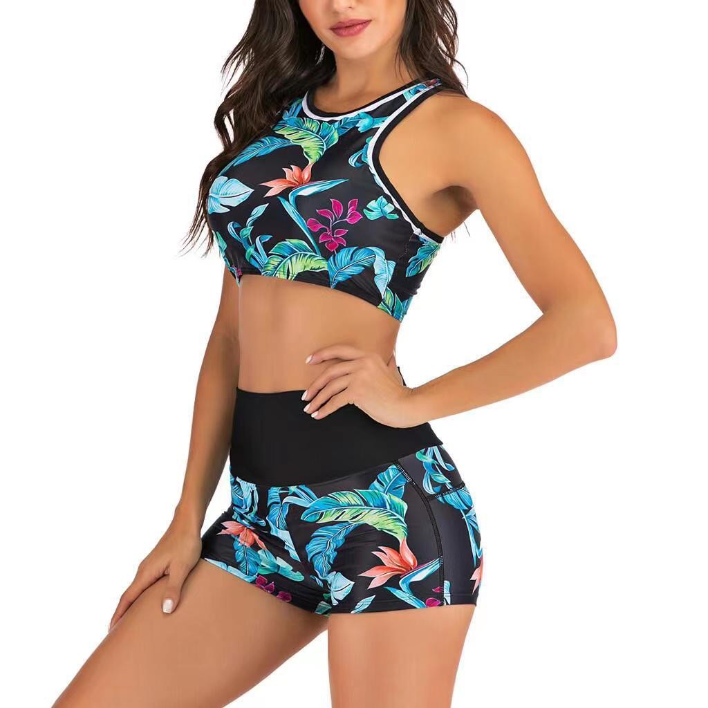 Y2K Bikini Kadın Tankini Şortl - Crop Top Women incelemesi ve fiyatı