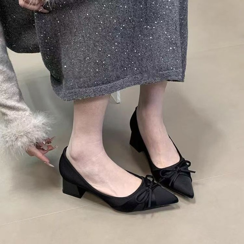 Retro Orta Boy Tek Ayakkabılar - Women'S Fashion Shoes incelemesi ve fiyatı