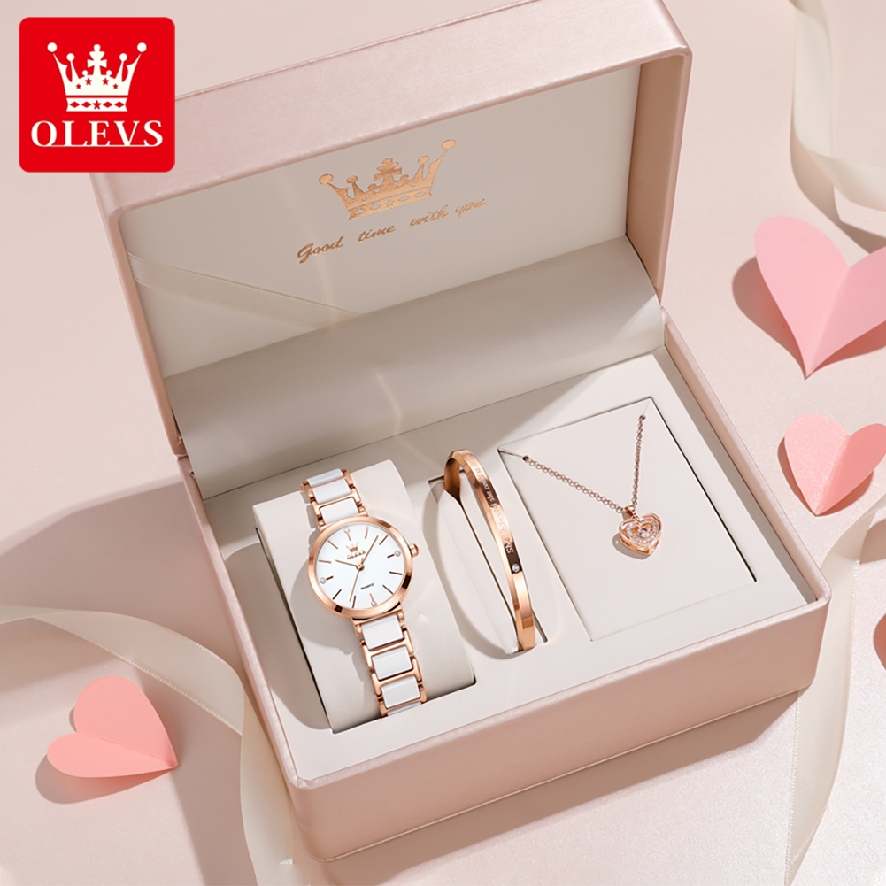 OLEVS Kadın Saati 5877 Lüks Za - Women'S Fashion Quartz Watch incelemesi ve fiyatı