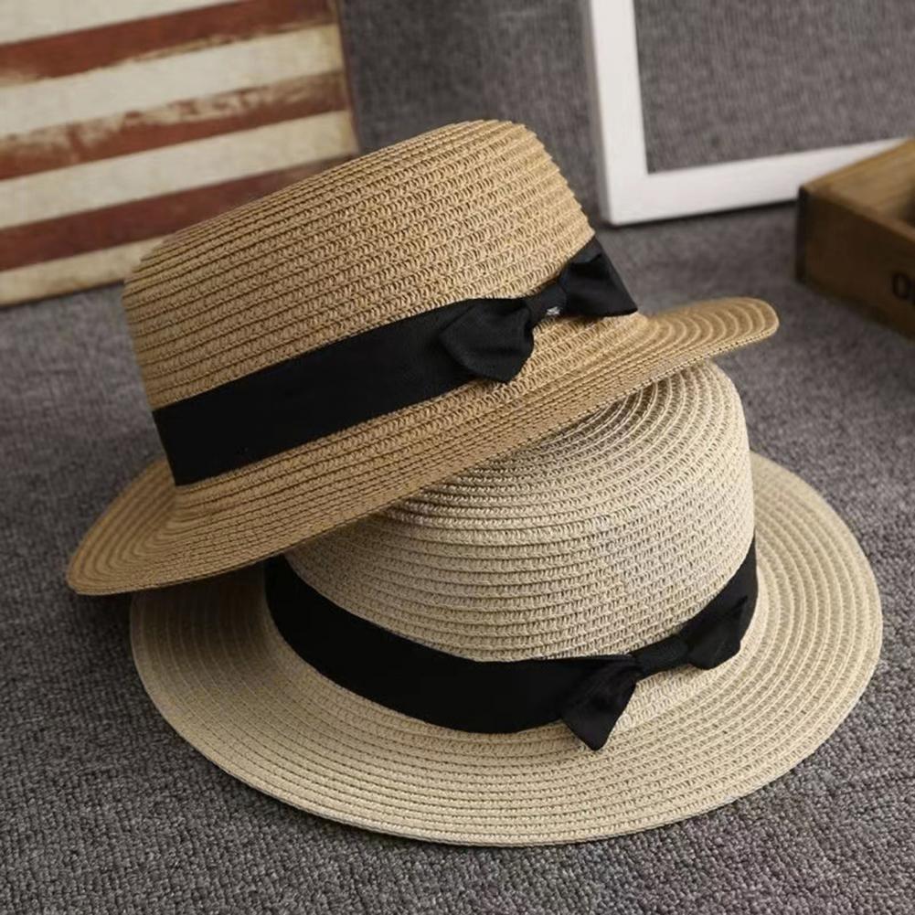 Plaj Hasır Şapkası Düz Tepeli  - Straw Hat Summer incelemesi ve fiyatı