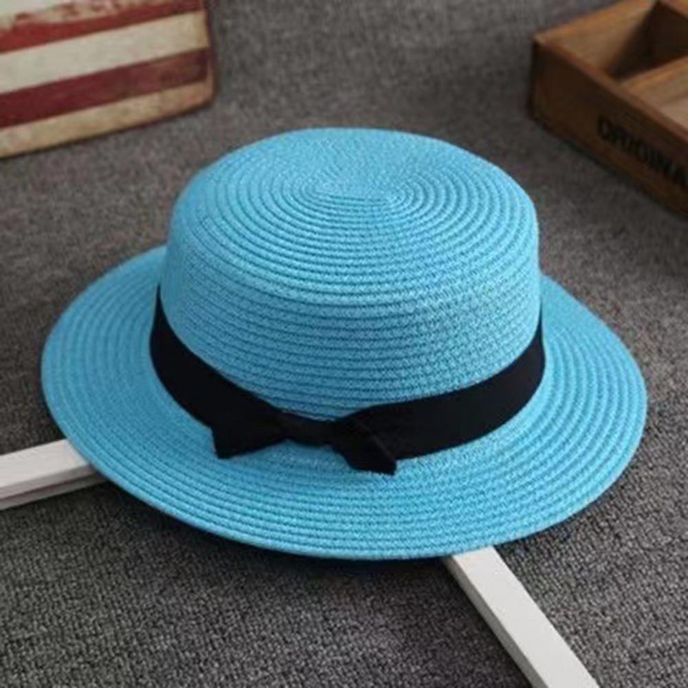 Plaj Hasır Şapkası Düz Tepeli  - Straw Hat Summer incelemesi ve fiyatı