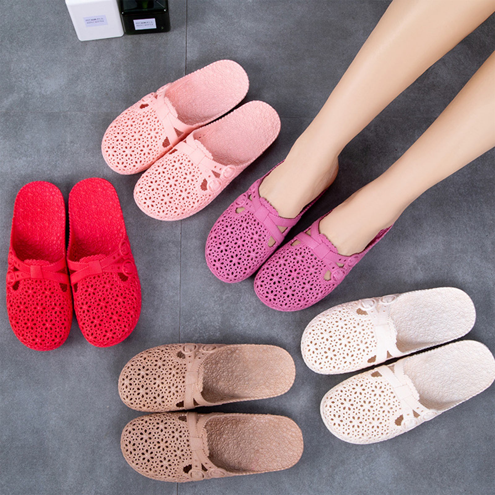 Wrap-Toe nefes terlik yaz açık - Women'S Fashion Walking Shoes incelemesi ve fiyatı