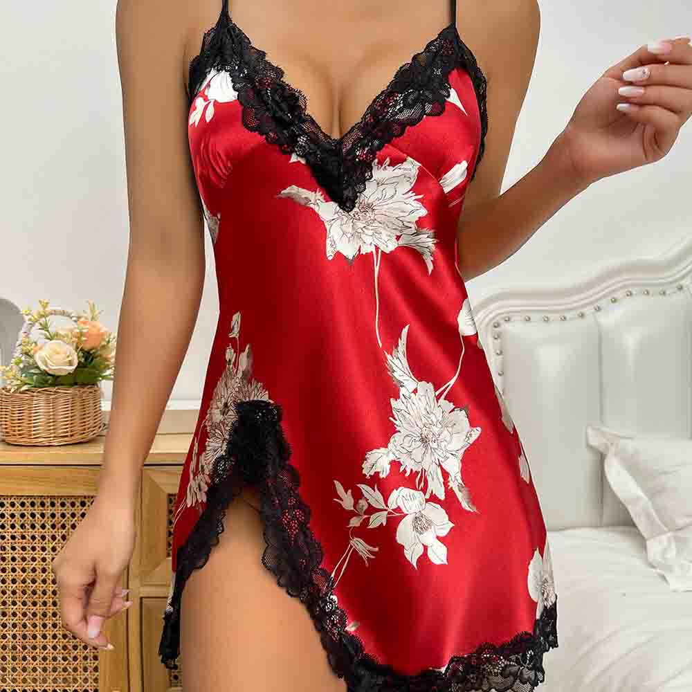 Yeni Buz Ipek Uyku Eteği Ince  - Women'S Fashion Pajamas incelemesi ve fiyatı