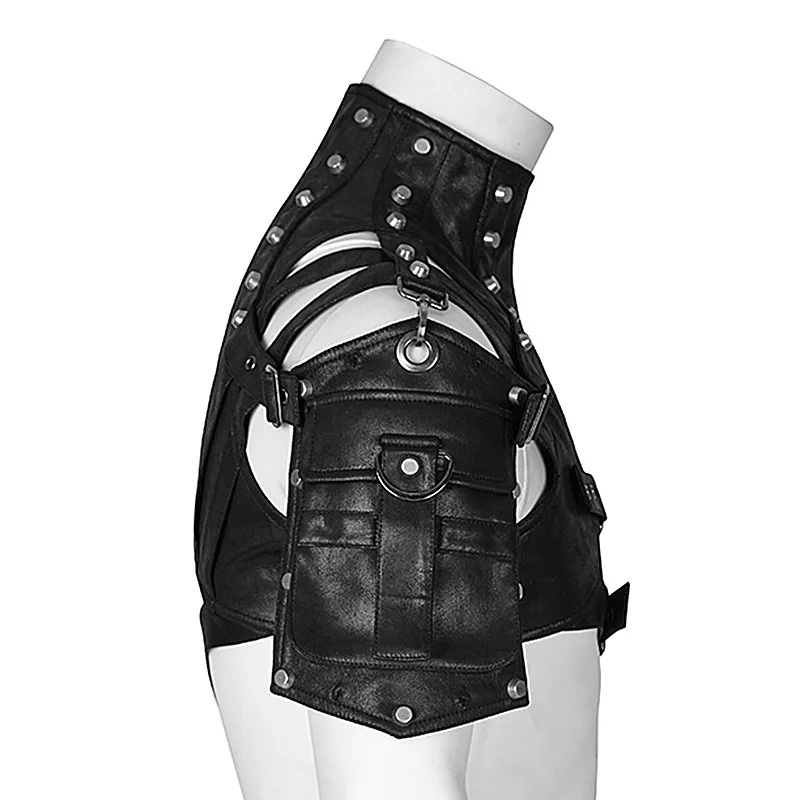 Steampunk ortaçağ deri zırh bi - Women'S Fashion Leather Jacket incelemesi ve fiyatı