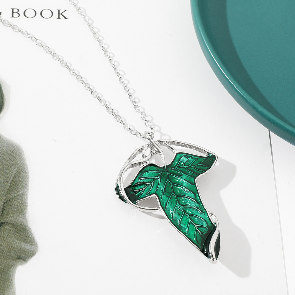 Vintage Yeşil Yaprak Kolye Kol - Women Fashion Necklace incelemesi ve fiyatı