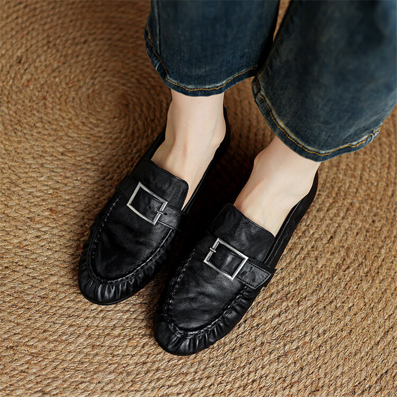 Yeni sonbahar hakiki deri kadı - Women'S Fashion Shoes incelemesi ve fiyatı