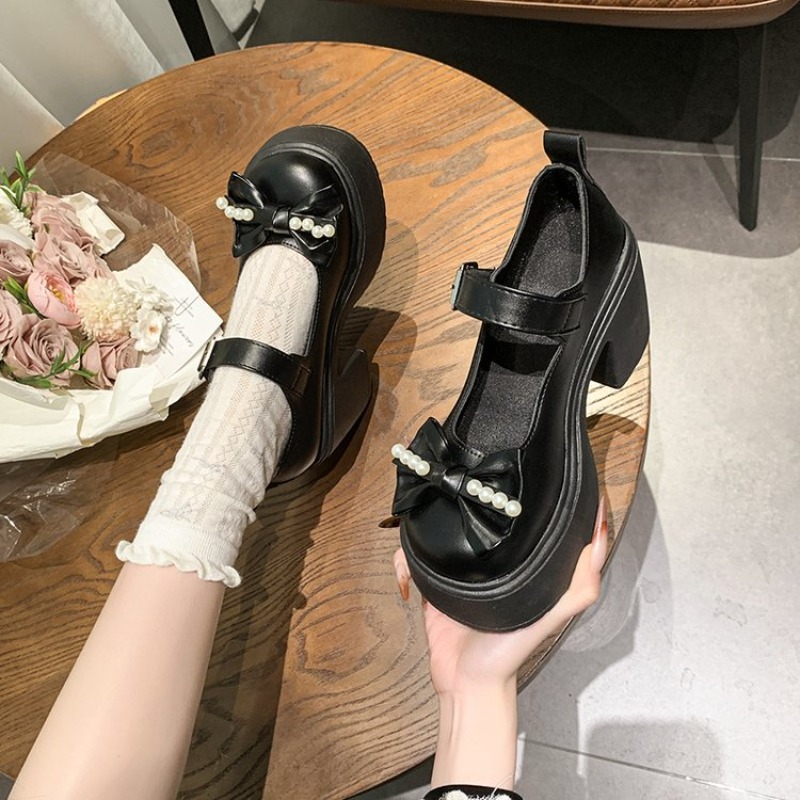 2026 Lolita Ayakkabı Siyah Süp - Women'S Fashion Walking Shoes incelemesi ve fiyatı
