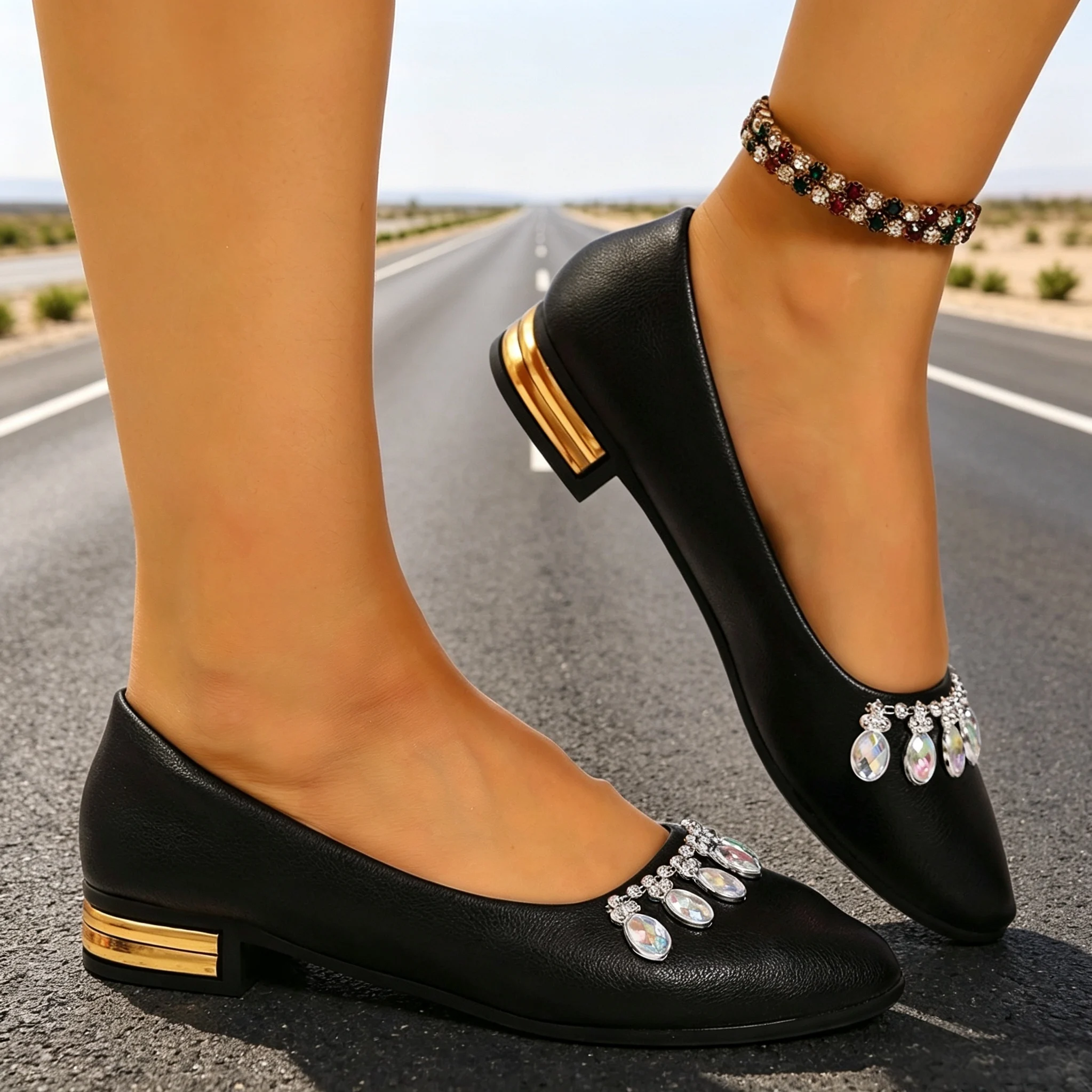 Kadın Düz Ayakkabılar Sivri Bu - Women'S Fashion Shoes incelemesi ve fiyatı