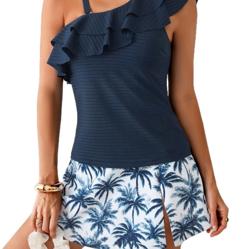 Kadın Tankini Mayo Kolsuz Crop - Crop Top Women incelemesi ve fiyatı
