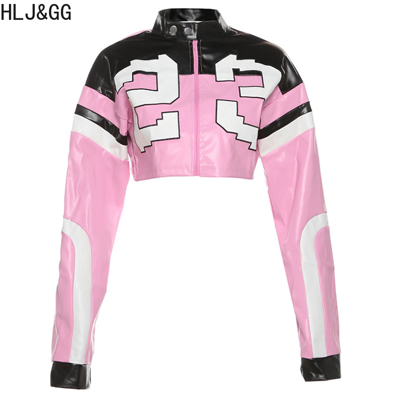 HLJ&GG Moda Y2K Deri Ceket 3 P - Women'S Fashion Leather Jacket incelemesi ve fiyatı