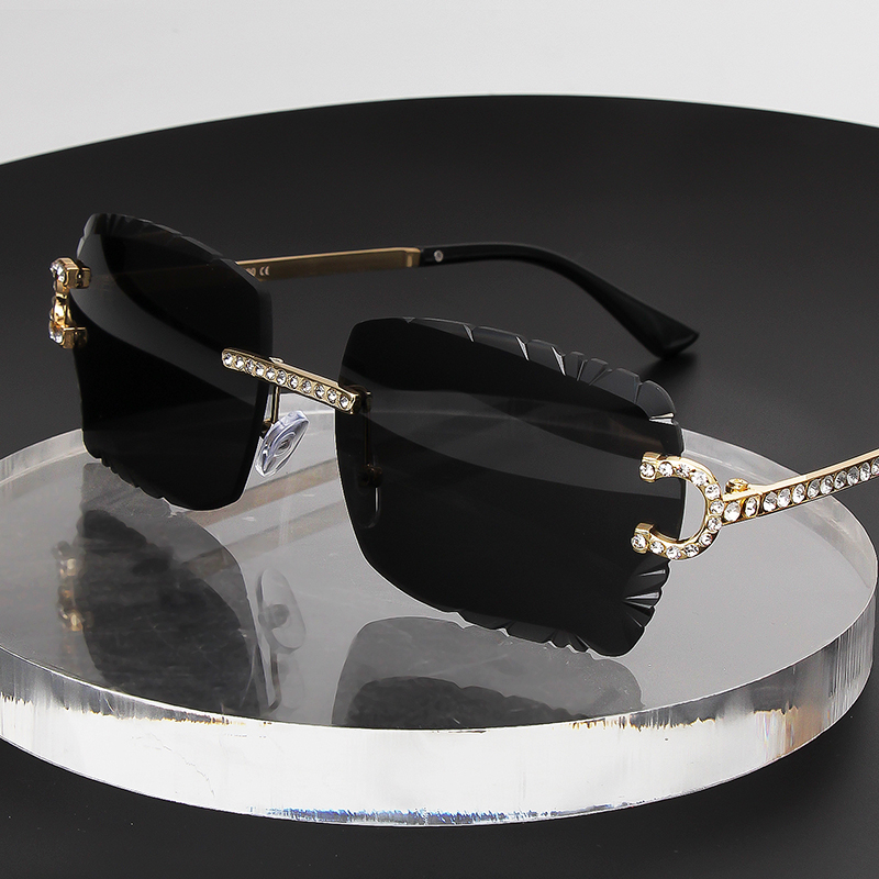 Moda Çerçevesiz Kare Güneş Göz - Women'S Fashion Eyeglass Frames incelemesi ve fiyatı