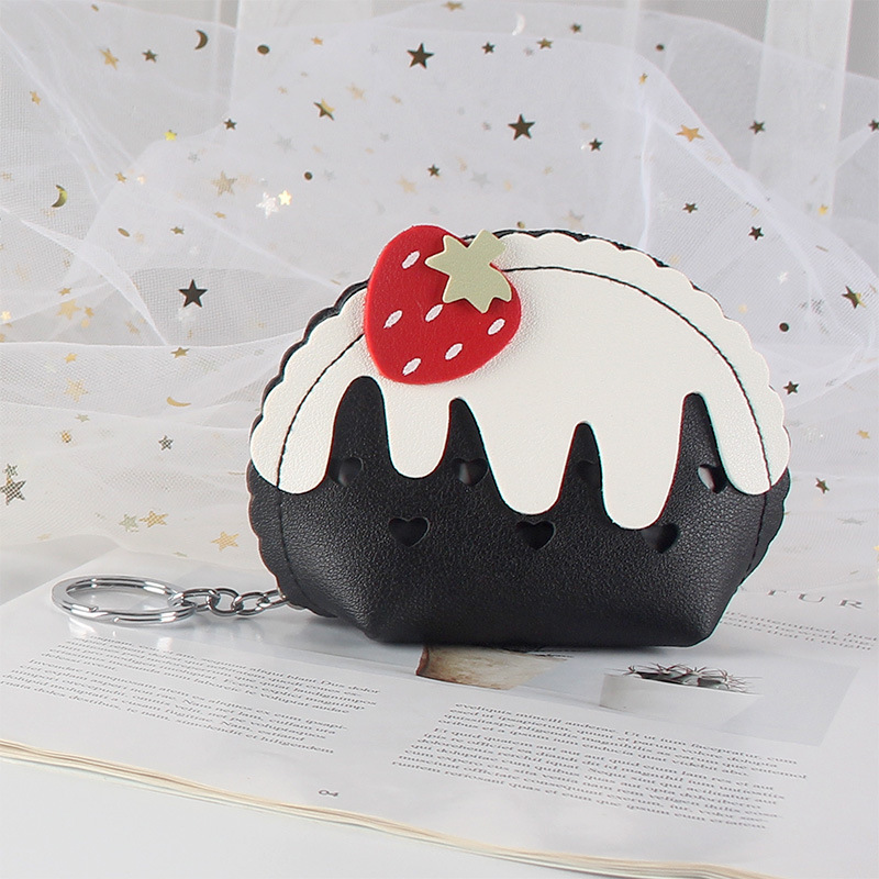 Sevimli çilekli dondurma desen - Coin Purse Women incelemesi ve fiyatı