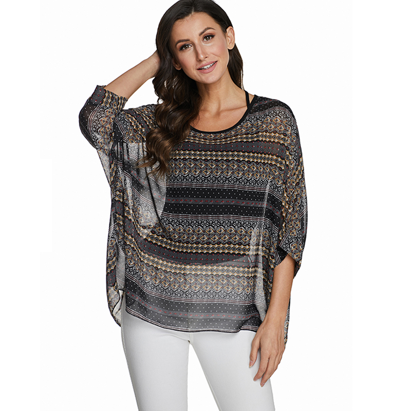 BHflutter camisas mujer 2020 k - Wrap Blouse Chiffon incelemesi ve fiyatı