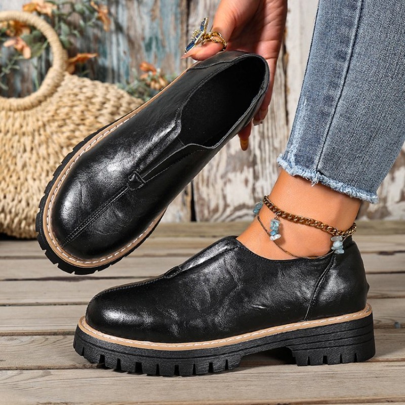 Retro İngiliz Tarzı Kadın Ayak - Women'S Fashion Shoes incelemesi ve fiyatı