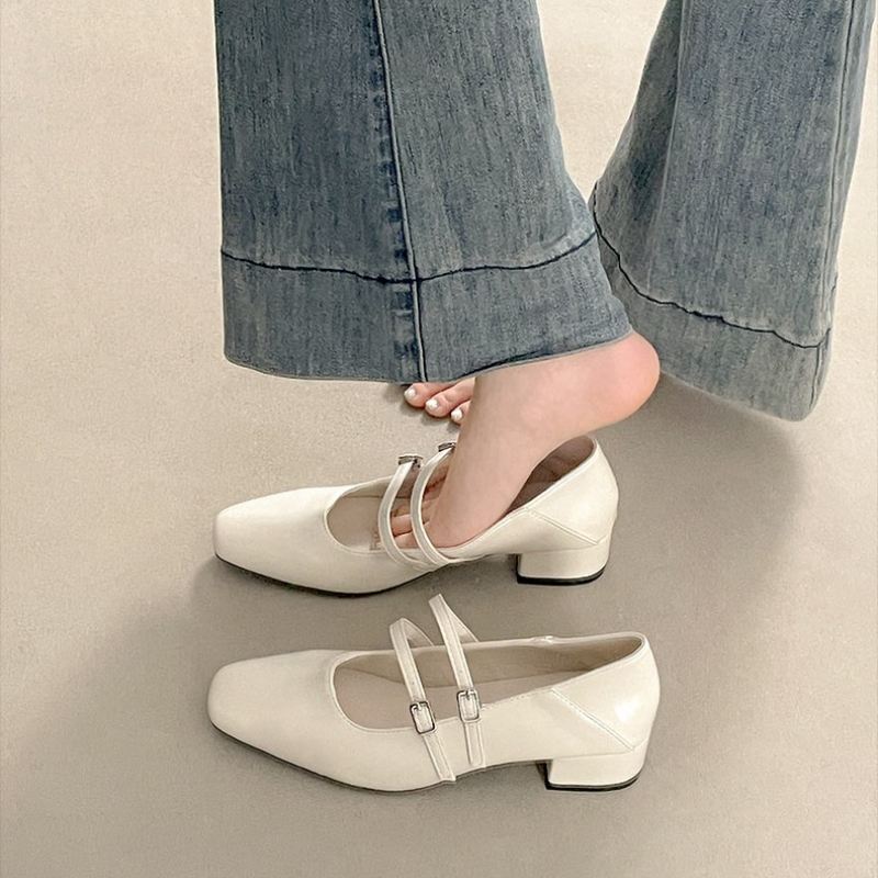 Kare Burunlu Düşük Topuklu Kad - Women'S Fashion Shoes incelemesi ve fiyatı