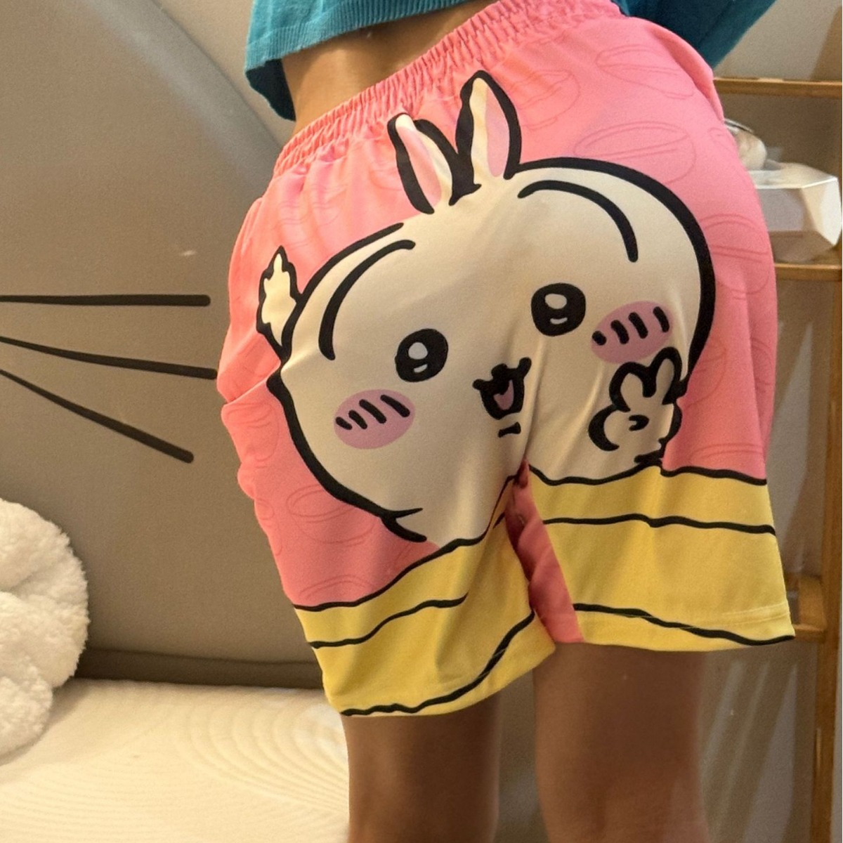 Chiikawa Y2K Usag Yaz Çift Şor - Women'S Fashion Pajamas incelemesi ve fiyatı