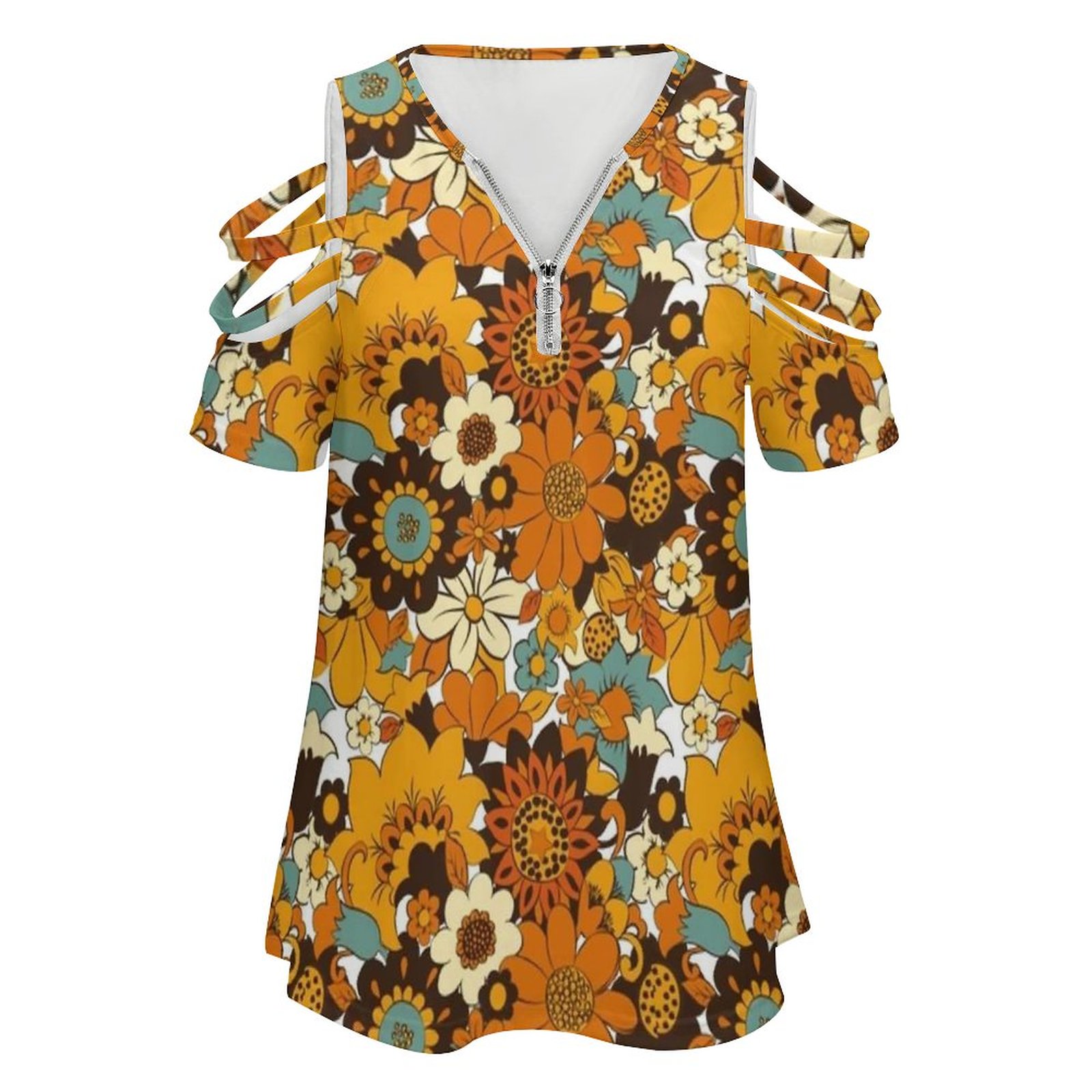 70S 60S Retro çiçek güç, çiçek - Women'S Fashion Of The 70S incelemesi ve fiyatı