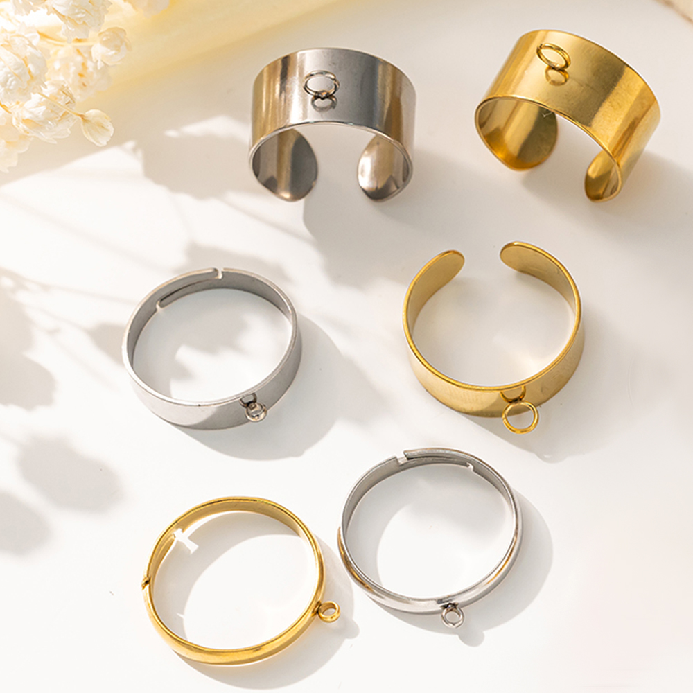 5 adet/grup Paslanmaz Çelik Al - Women Fashion Rings incelemesi ve fiyatı