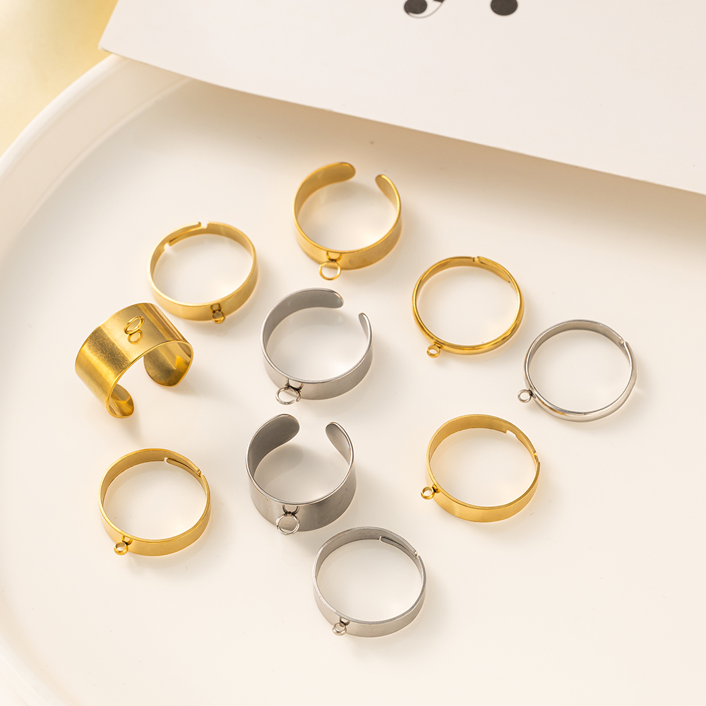 5 adet/grup Paslanmaz Çelik Al - Women Fashion Rings incelemesi ve fiyatı
