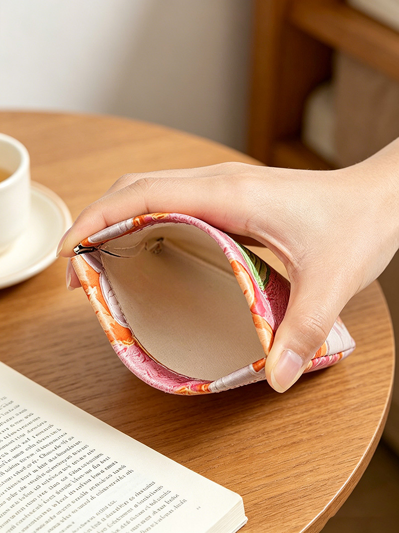 BUYLEMO Yağlı Boya Çiçek Desen - Coin Purse Women incelemesi ve fiyatı