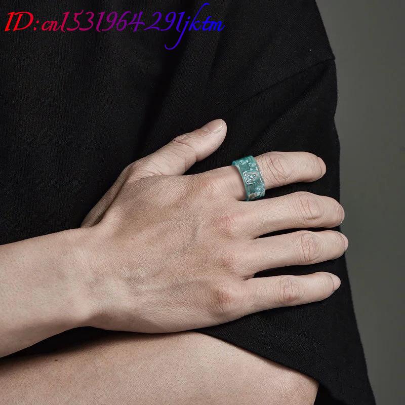 Doğal Birmanya Jadeit Buda Yüz - Women Fashion Rings incelemesi ve fiyatı