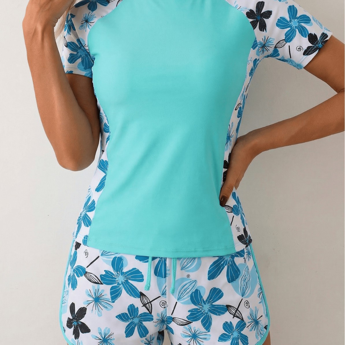 Kadın Tankini Şortlu Crop Tank - Crop Top Women incelemesi ve fiyatı