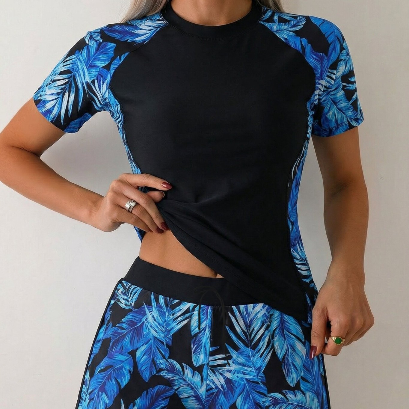 Kadın Tankini Şortlu Crop Tank - Crop Top Women incelemesi ve fiyatı